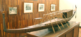 maquette de la barque solaire 